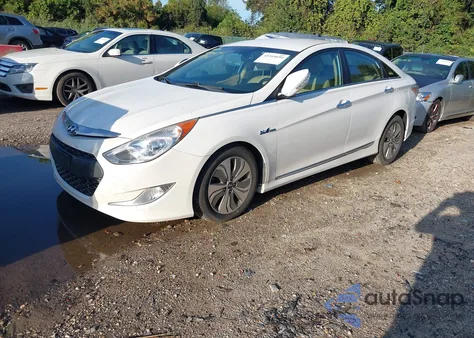2013 Hyundai Sonata Hybrid Limited z USA, uszkodzony, nr VIN KMHEC4A47DA092256